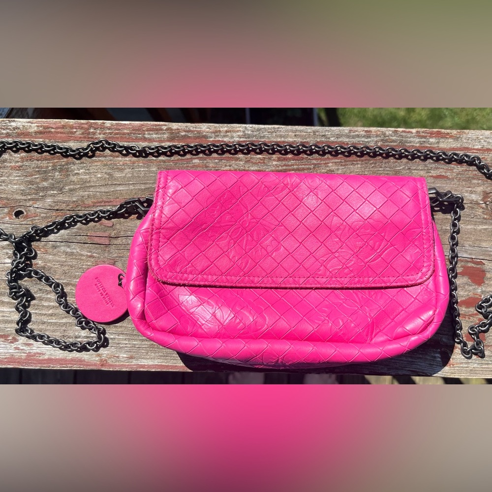 Bottega Veneta Pink Quilted Women's Bag
